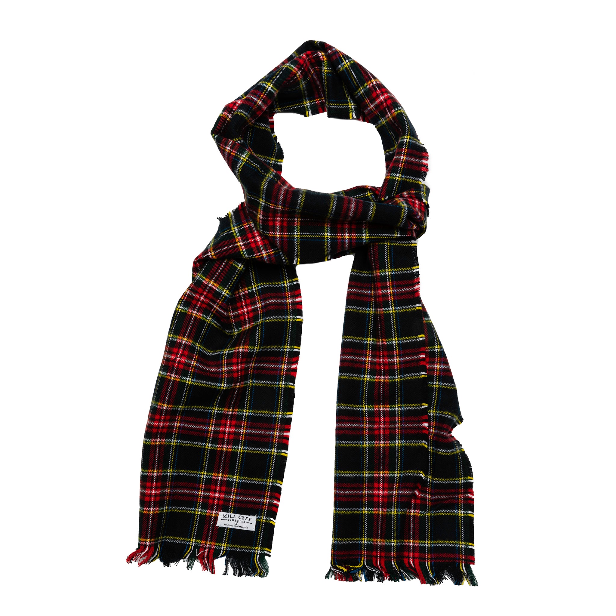 Highlander Tartan Plaid Flannel Scarf – Mill City Fineries
