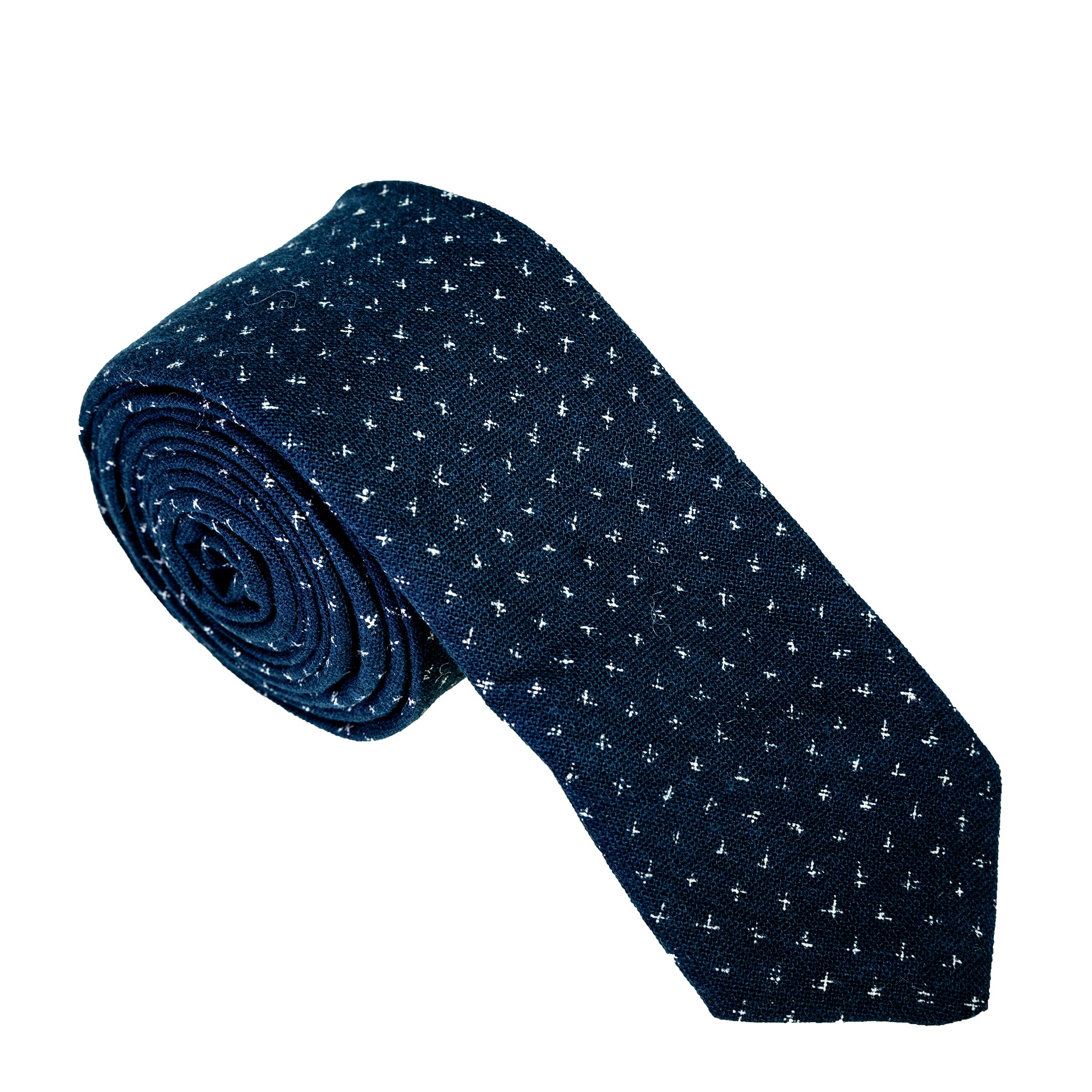 Starry Dots Japanese Cotton Necktie