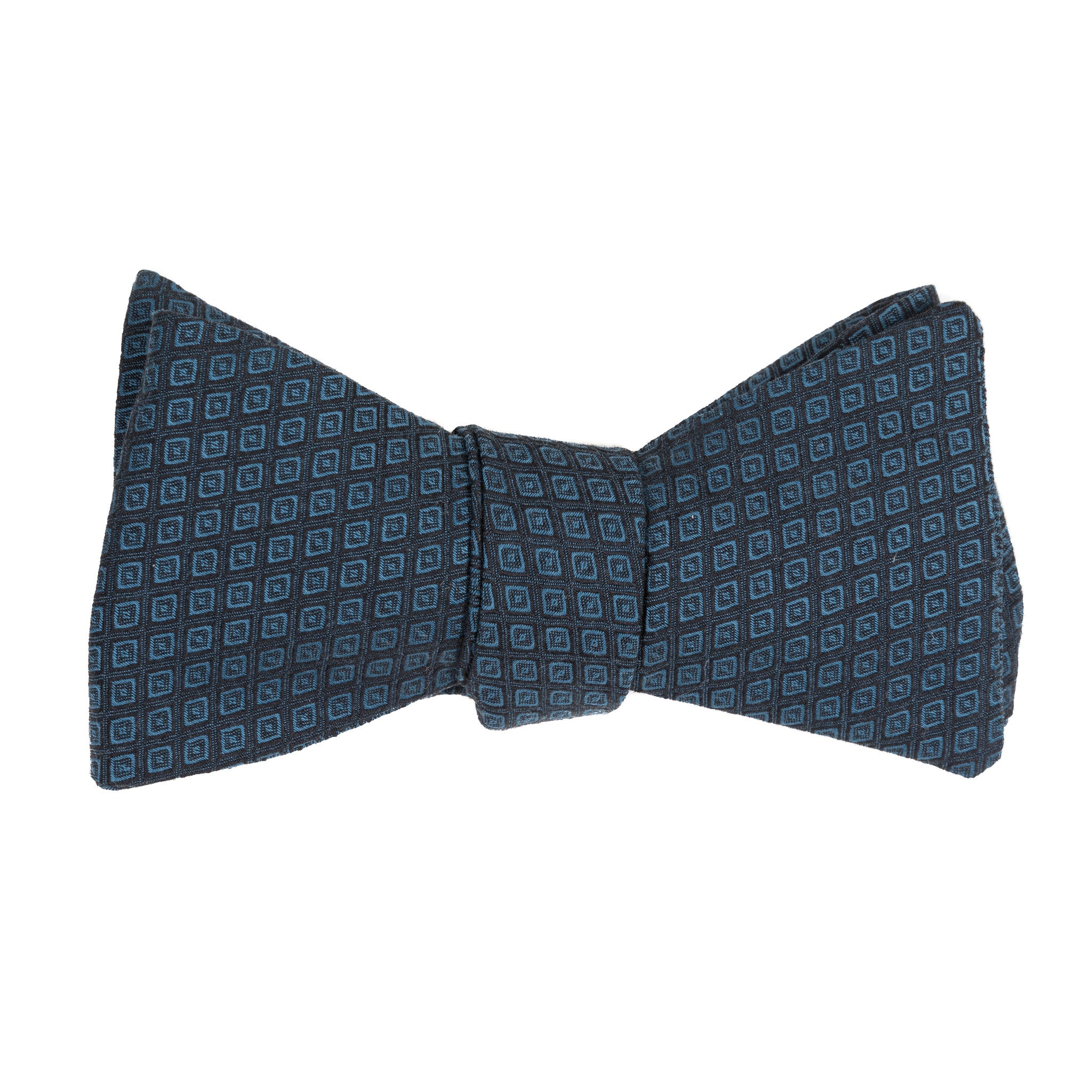Dot-in-Diamond Grid Bow Tie (3 colors available)