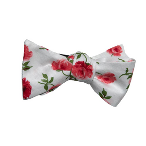 1950's Rose Garland Bow Tie